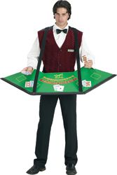 Western poker dealer costume